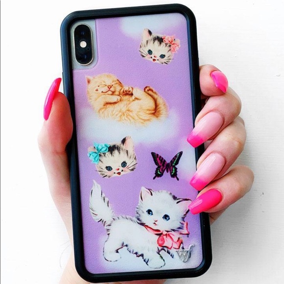 wildflower phone cases Accessories - iPhone 6,7,8 Kittens Wildflower Phone Case